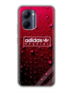 Чохол для Realme C33 з картинкою «Adidas Gold Marble»