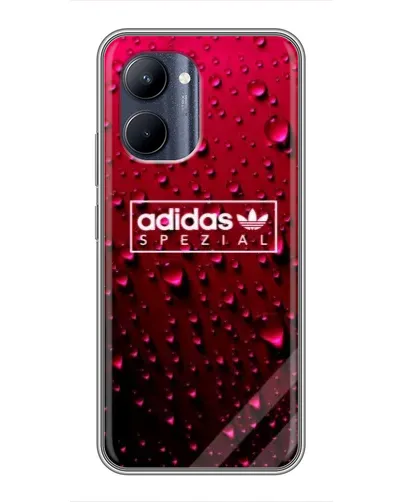 Чехол для Realme C33 с картинкой «Adidas Gold Marble»