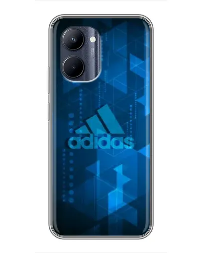 Чехол для Realme C33 с картинкой «Adidas Sport Art»