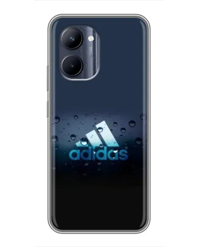 Чехол для Realme C33 с картинкой «Adidas Water Drops»