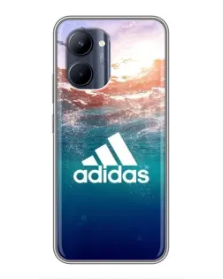 Чохол для Realme C33 з картинкою «Океанська глибина адідас»