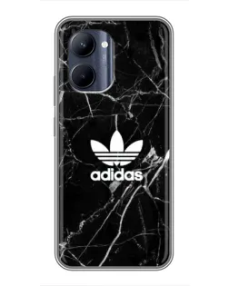 Чохол для Realme C33 з картинкою «Білий мармур Adidas»