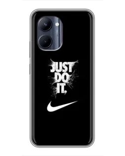 Чехол для Realme C33 с картинкой «Текстовый принт Nike» Чехол для Realme C33 с картинкой «Текстовый принт Nike»