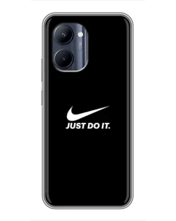 Чехол для Realme C33 с картинкой «Минимализм от Nike» Чехол для Realme C33 с картинкой «Минимализм от Nike»