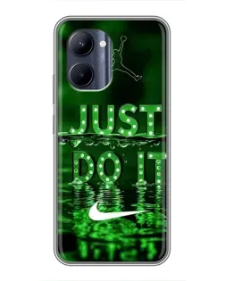 Чехол для Realme C33 с картинкой «Зеленый неоновый Nike» Чехол для Realme C33 с картинкой «Зеленый неоновый Nike»