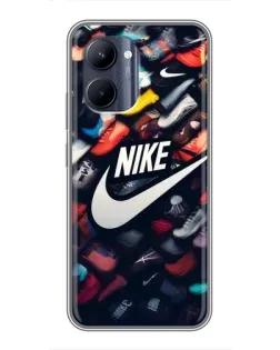 Чехол для Realme C33 с картинкой «Коллекция кроссовок Nike» Чехол для Realme C33 с картинкой «Коллекция кроссовок Nike»