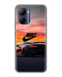 Чехол для Realme C33 с картинкой «Nike и суперкар» Чехол для Realme C33 с картинкой «Nike и суперкар»