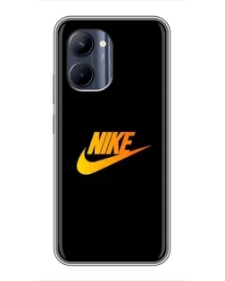 Чехол для Realme C33 с картинкой «Золотой логотип Nike» Чехол для Realme C33 с картинкой «Золотой логотип Nike»