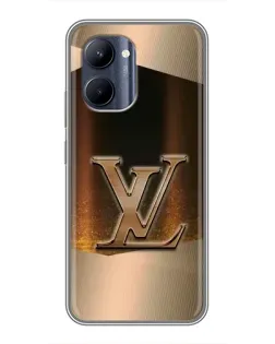 Чехол для Realme C33 с картинкой «LV — золотое сияние» Чехол для Realme C33 с картинкой «LV — золотое сияние»