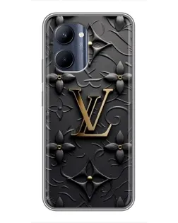 Чехол для Realme C33 с картинкой «Кожаная текстура LV» Чехол для Realme C33 с картинкой «Кожаная текстура LV»