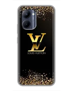 Чехол для Realme C33 с картинкой «LV — золотые искры» Чехол для Realme C33 с картинкой «LV — золотые искры»