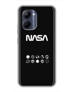 Чохол для Realme C33 з картинкою «NASA — технічний принт» Чохол для Realme C33 з картинкою «NASA — технічний принт»