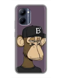 Чохол для Realme C33 з картинкою «Bored Ape в кепці»