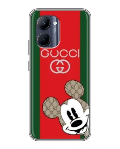 Чохол для Realme C33 з картинкою «Gucci — смуги та Міккі» Чохол для Realme C33 з картинкою «Gucci — смуги та Міккі»