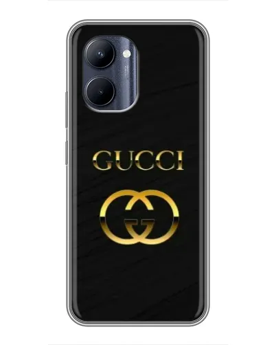 Чохол для Realme C33 з картинкою «Золотий логотип Gucci» Чохол для Realme C33 з картинкою «Золотий логотип Gucci»