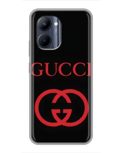 Чохол для Realme C33 з картинкою «Gucci — червоний логотип» Чохол для Realme C33 з картинкою «Gucci — червоний логотип»