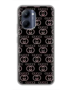 Чохол для Realme C33 з картинкою «Класична монограма Gucci»