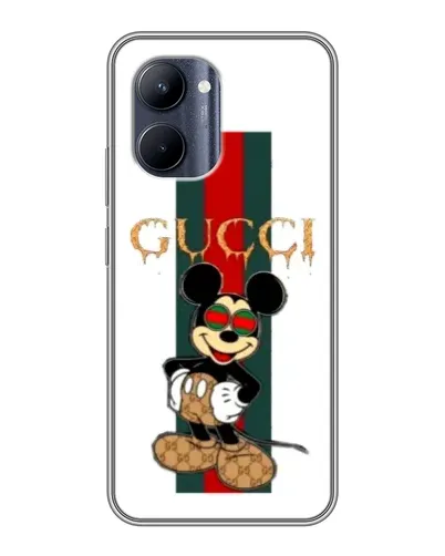 Чохол для Realme C33 з картинкою «Міккі Маус Gucci — смуги» Чохол для Realme C33 з картинкою «Міккі Маус Gucci — смуги»