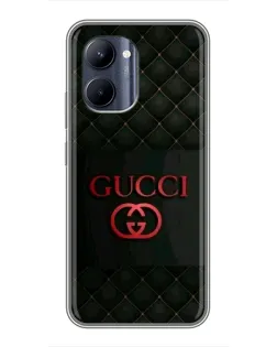Чохол для Realme C33 з картинкою «Gucci — стьобаний чорний»