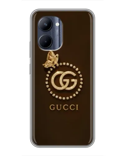 Чохол для Realme C33 з картинкою «Gucci — золотий метелик» Чохол для Realme C33 з картинкою «Gucci — золотий метелик»