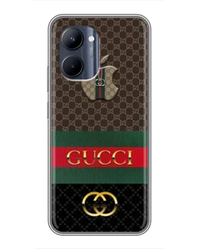 Чохол для Realme C33 з картинкою «Gucci — брендований десерт» Чохол для Realme C33 з картинкою «Gucci — брендований десерт»
