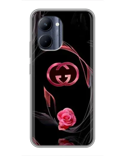 Чохол для Realme C33 з картинкою «Gucci — неонова троянда» Чохол для Realme C33 з картинкою «Gucci — неонова троянда»