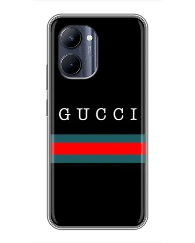 Чохол для Realme C33 з картинкою «Gucci — червоний пояс» Чохол для Realme C33 з картинкою «Gucci — червоний пояс»
