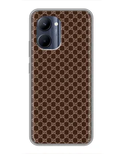 Чохол для Realme C33 з картинкою «Gucci — шоколадна сітка»