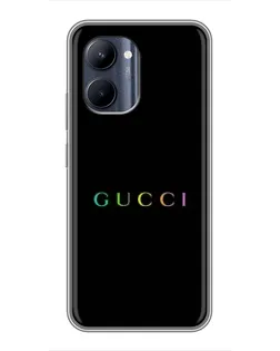 Чохол для Realme C33 з картинкою «Gucci — неоновий мінімалізм»