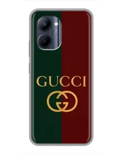 Чохол для Realme C33 з картинкою «Gucci — темно-зелений градієнт»