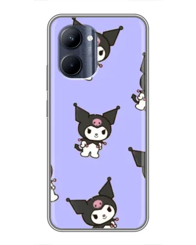 Чохол для Realme C33 з картинкою «Паттерн з Kuromi» Чохол для Realme C33 з картинкою «Паттерн з Kuromi»