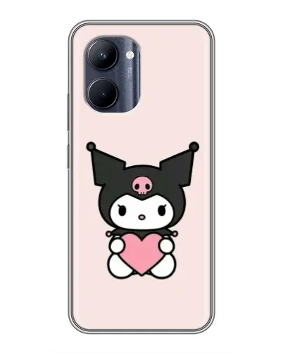 Чохол для Realme C33 з картинкою «Kuromi та серце» Чохол для Realme C33 з картинкою «Kuromi та серце»