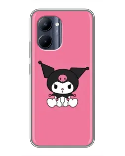 Чохол для Realme C33 з картинкою «Похмура Kuromi»