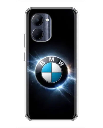 Чохол для Realme C33 з картинкою «BMW — неонове сяйво» Чохол для Realme C33 з картинкою «BMW — неонове сяйво»
