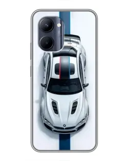 Чохол для Realme C33 з картинкою «Вид зверху — BMW M»