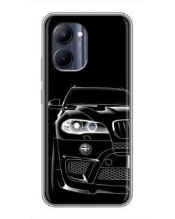 Чохол для Realme C33 з картинкою «Темний силует BMW»