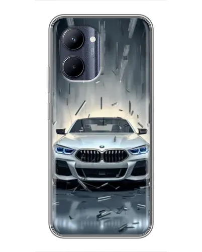 Чохол для Realme C33 з картинкою «BMW у світлі фар» Чохол для Realme C33 з картинкою «BMW у світлі фар»