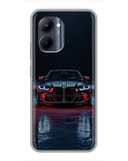 Чохол для Realme C33 з картинкою «BMW на мокрій дорозі»