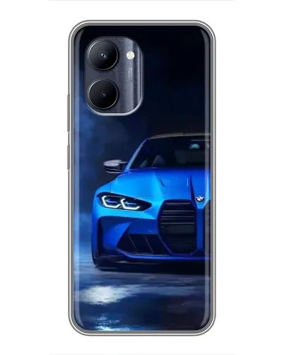 Чохол для Realme C33 з картинкою «Блакитна BMW M4» Чохол для Realme C33 з картинкою «Блакитна BMW M4»