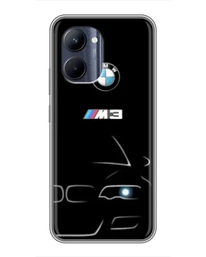 Чохол для Realme C33 з картинкою «Мінімалістичний принт BMW M3» Чохол для Realme C33 з картинкою «Мінімалістичний принт BMW M3»