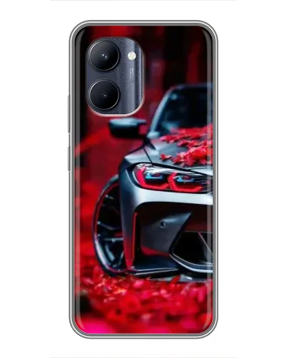Чохол для Realme C33 з картинкою «Спортивна BMW та квіти» Чохол для Realme C33 з картинкою «Спортивна BMW та квіти»