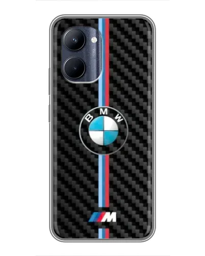 Чохол для Realme C33 з картинкою «Емблема BMW та карбон» Чохол для Realme C33 з картинкою «Емблема BMW та карбон»