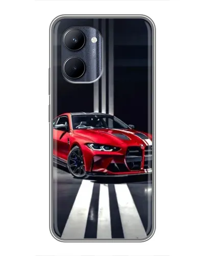 Чохол для Realme C33 з картинкою «Червона BMW на дорозі» Чохол для Realme C33 з картинкою «Червона BMW на дорозі»
