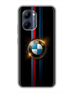 Чохол для Realme C33 з картинкою «BMW M-Power неон»