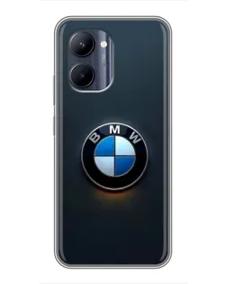 Чохол для Realme C33 з картинкою «Логотип BMW — мінімалізм»