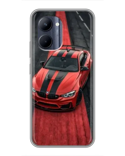 Чохол для Realme C33 з картинкою «BMW на червоній доріжці» Чохол для Realme C33 з картинкою «BMW на червоній доріжці»