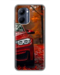 Чохол для Realme C33 з картинкою «Осіння BMW M4»