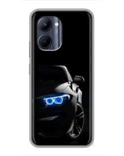 Чохол для Realme C33 з картинкою «BMW — нічний погляд»