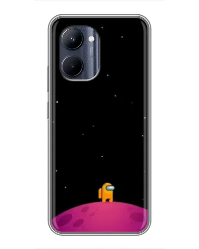 Чохол для Realme C33 з картинкою «Самотній герой на планеті» Чохол для Realme C33 з картинкою «Самотній герой на планеті»