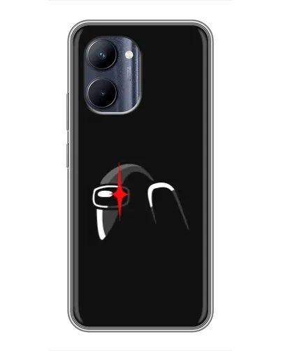 Чохол для Realme C33 з картинкою «Among Us шолом» Чохол для Realme C33 з картинкою «Among Us шолом»
